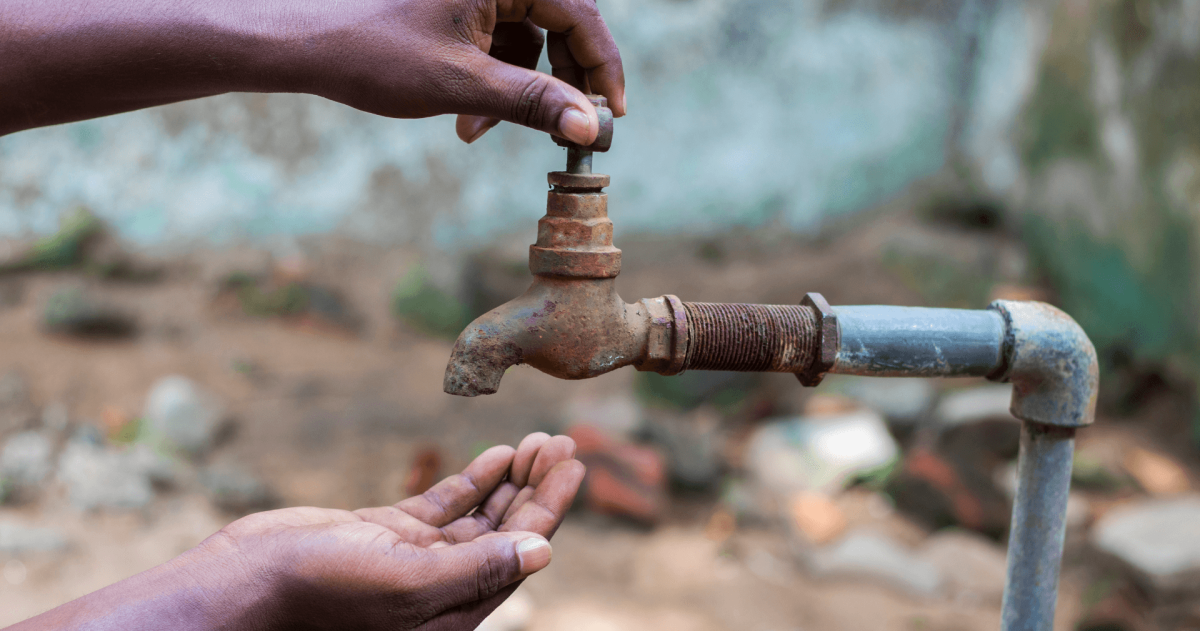 El corte se siente en los barrios del norte de la ciudad