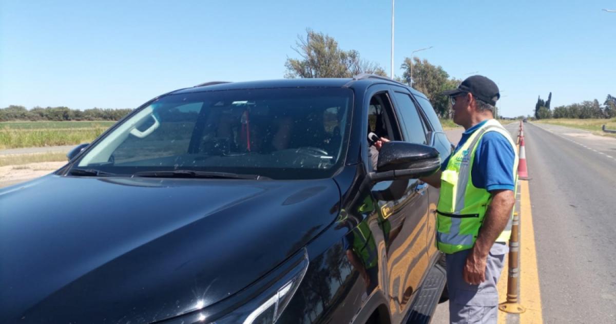 Fin de antildeo en rutas pampeanas- 13 alcoholemias positivas en 3788 testeos y dos casos en conductores profesionales