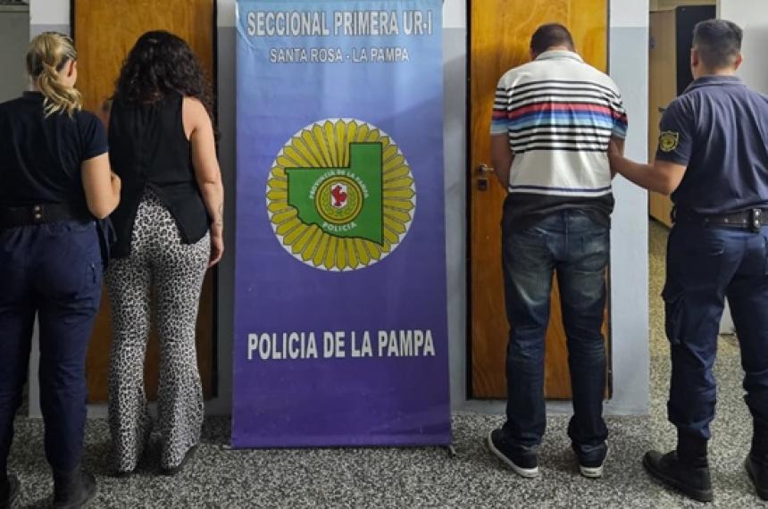 Los dos sospechosos fueron capturados por personal de la Seccional Primera de Santa Rosa