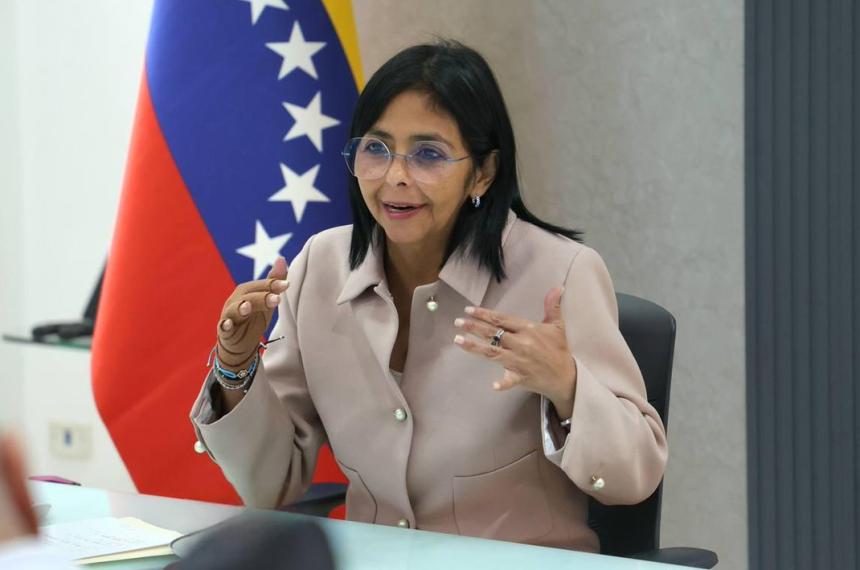 Delcy Rodriacuteguez- El uacutenico presidente es Nicolaacutes Maduro
