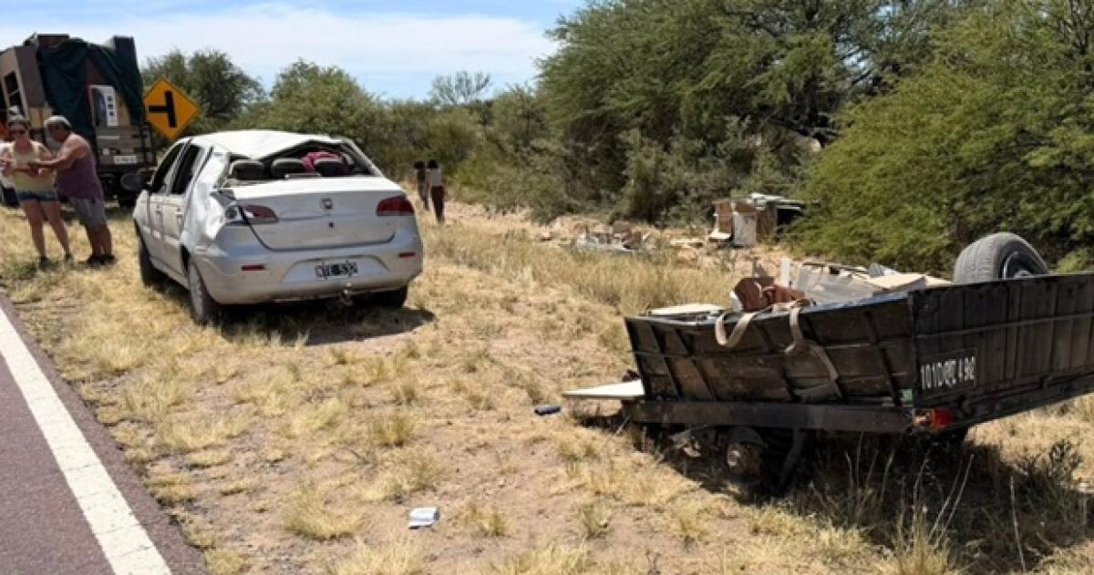 El siniestro se produjo en cercanías de La Adela