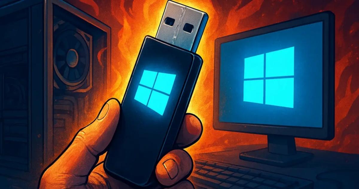 Pendrive como kit de herramientas de Windows