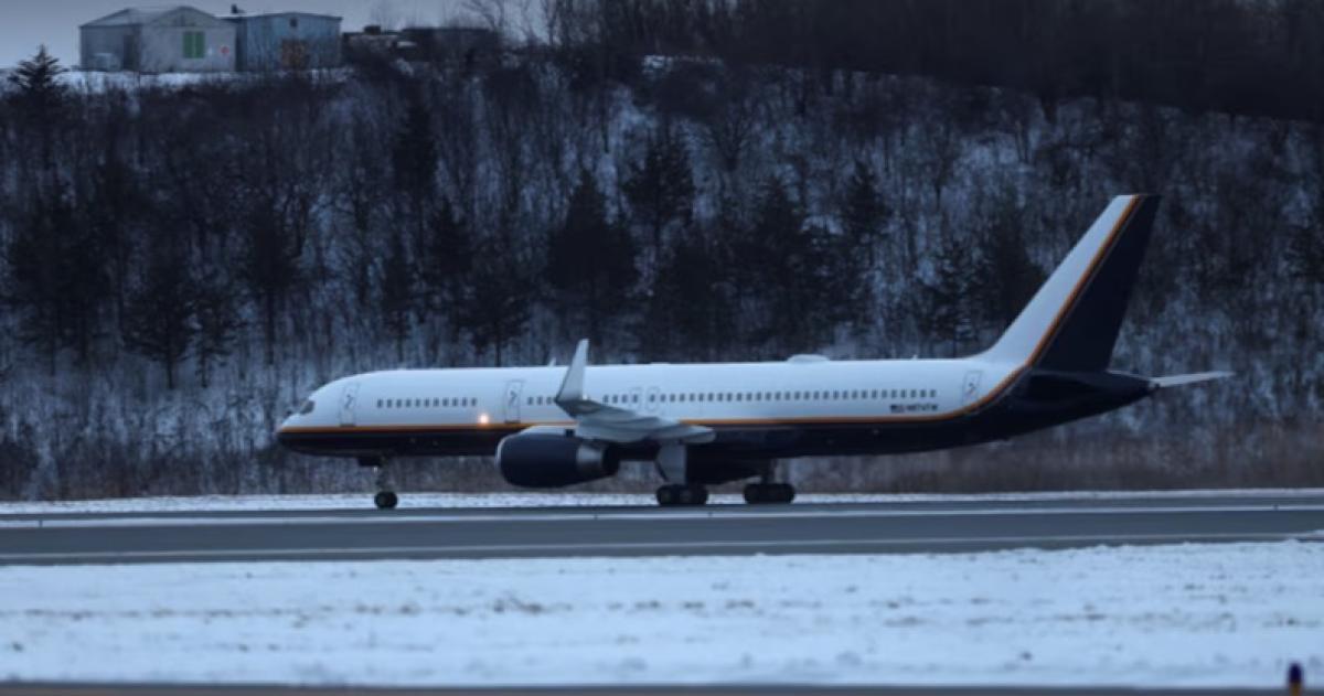 El avión que transportó al dictador Nicol�s Maduro aterruzó en Nueva York