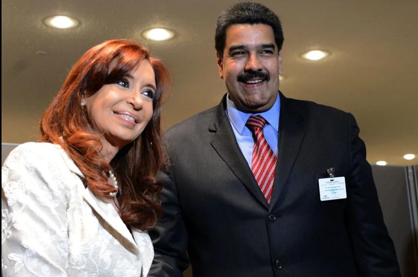 Cristina y Maduro
