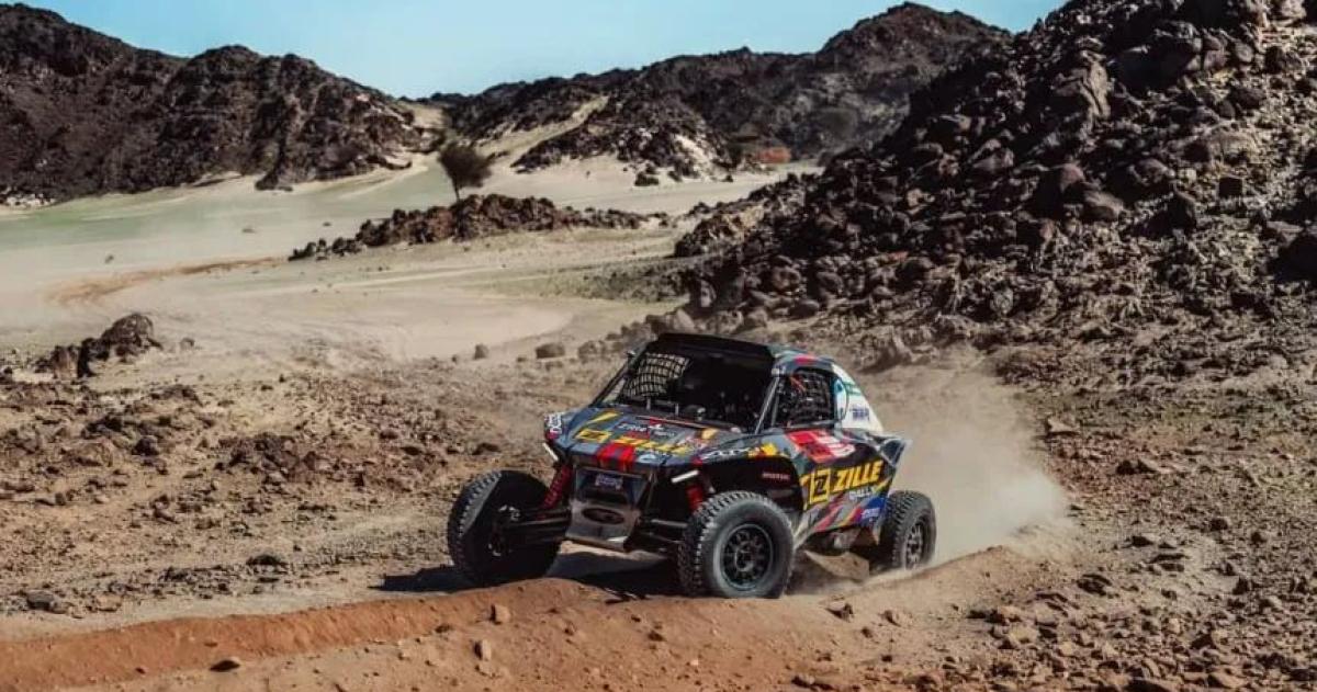El pampeano David Zille ganó la primera etapa del Dakar en Arabia Saudita
