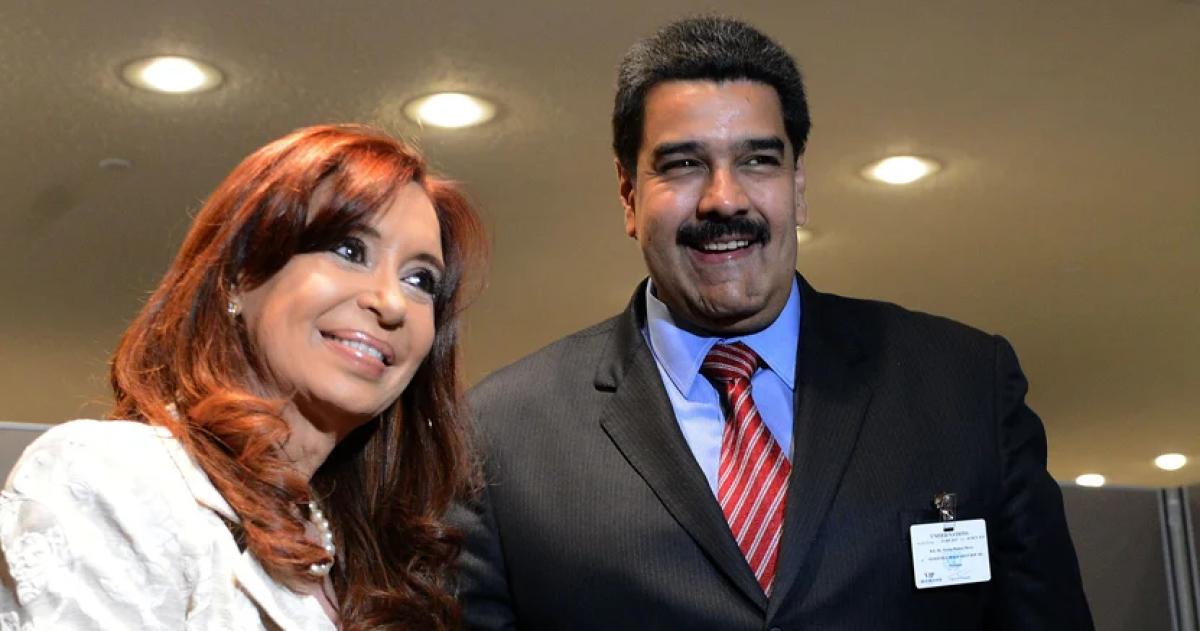 Cristina y Maduro