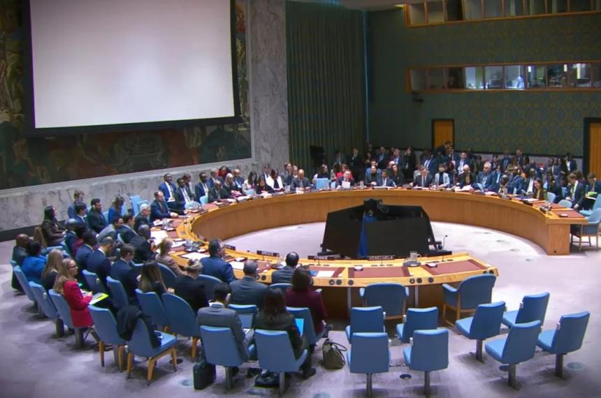 Se reunió el Consejo de Seguridad de la ONU
