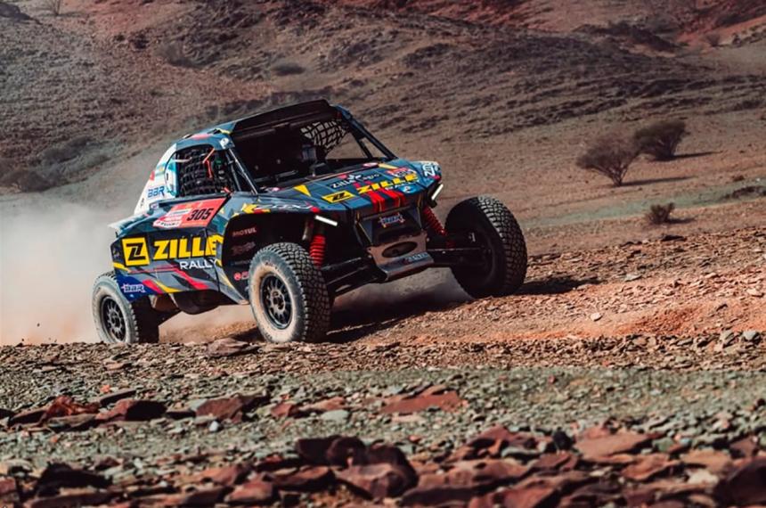 Después de ganar la Etapa 1 el pampeano quedó cuarto en la Etapa 2