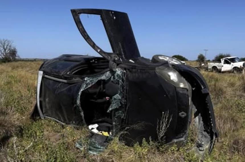 El siniestro se produjo a metros del acceso a Telén