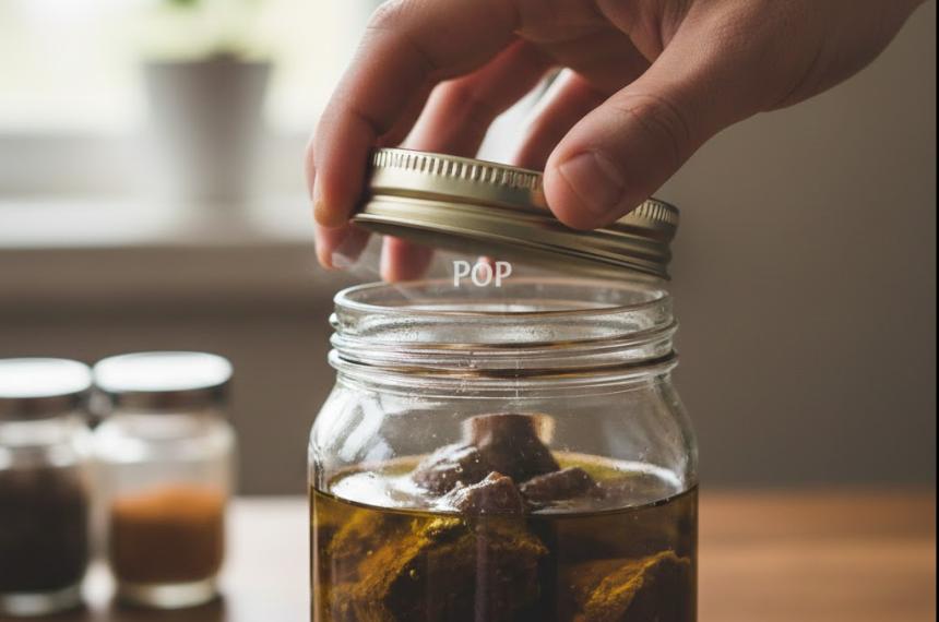 Al abrir un frasco siempre debe escucharse el pop del vacío