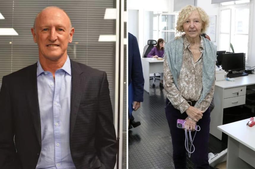 Luis Fontana el nuevo titular del ANMAT y la renunciante Agustina Bisio