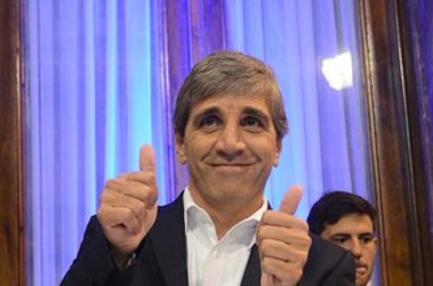 El ministro de Economía Luis Caputo defendió el préstamo que tomó el Gobierno de 3000 millones de dólares