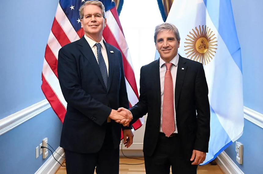 El acuerdo había sido firmado por el ministro Caputo