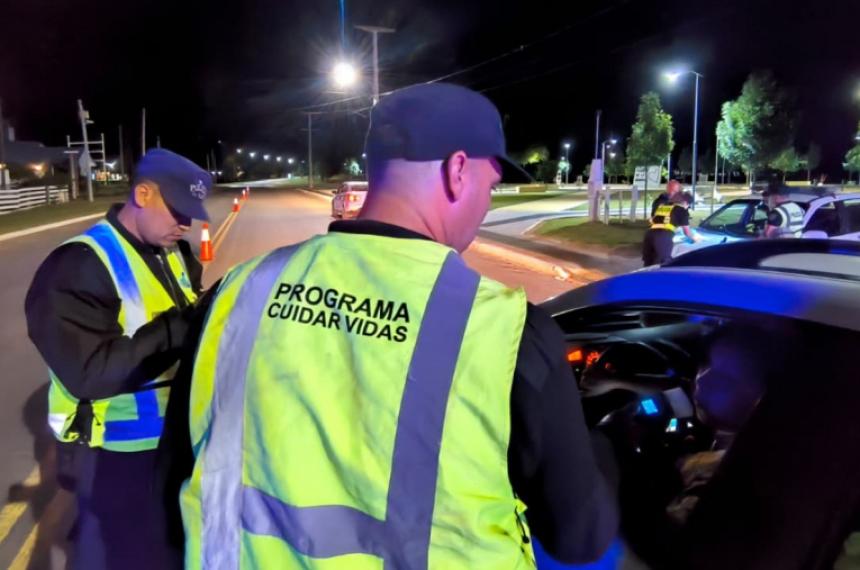 Los operativos se realizaron en distintos puntos de la provincia reforz�ndose durante las fiestas