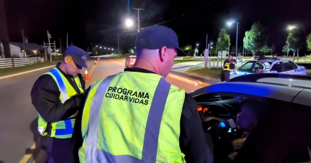 Los operativos se realizaron en distintos puntos de la provincia reforz�ndose durante las fiestas