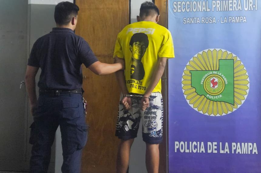 El autor del hecho detenido por la Seccional Primera