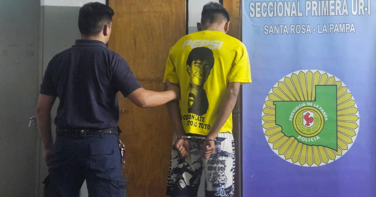 El autor del hecho detenido por la Seccional Primera