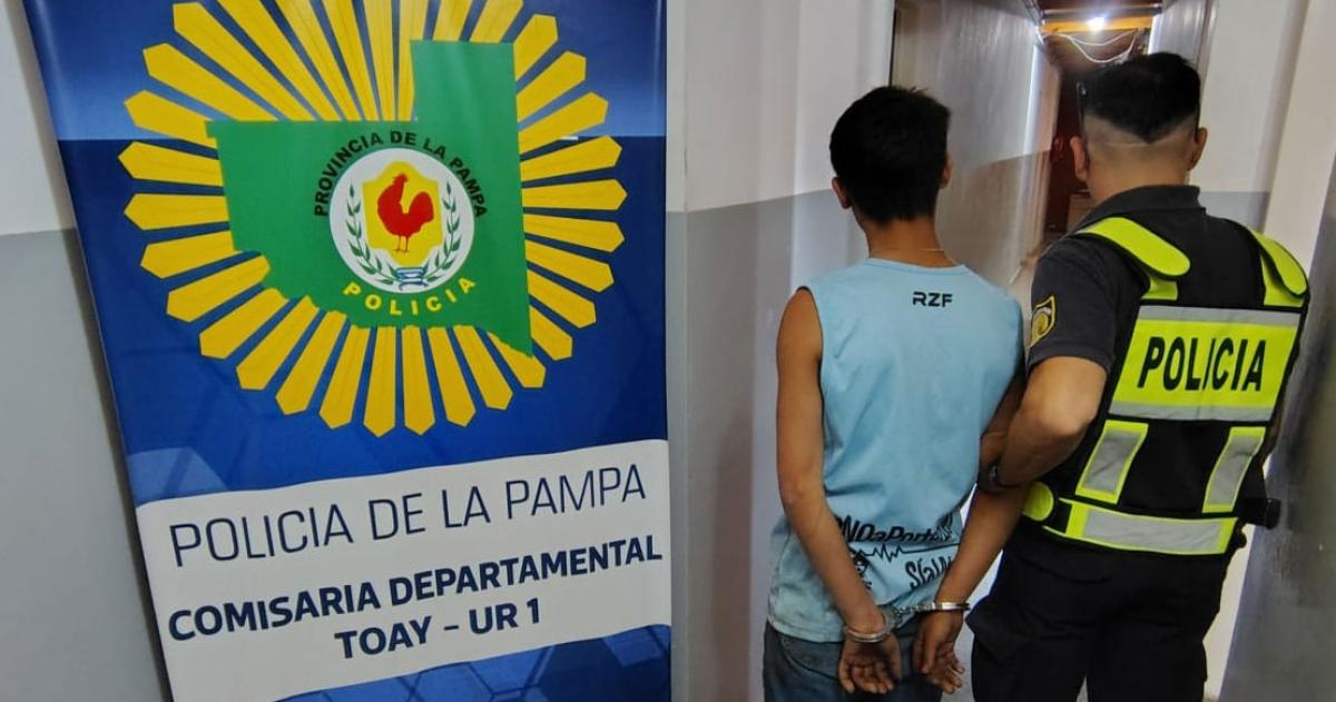 El autor un joven de 19 años fue puesto a disposición de la Fiscalía de turno