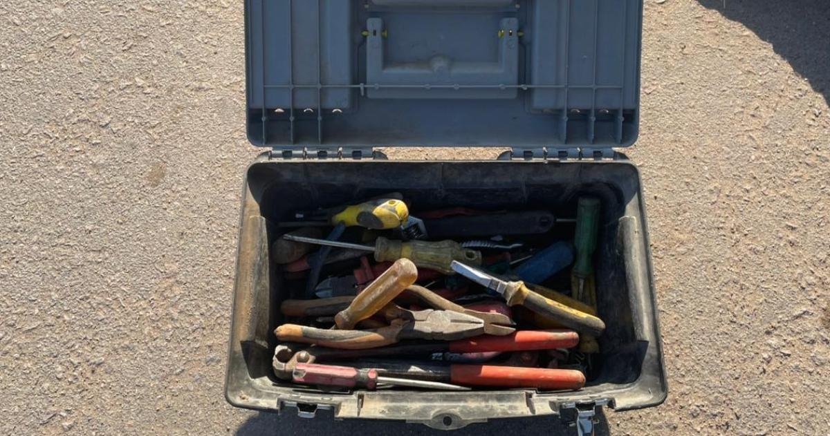 Recuperaron herramientas robadas de un vidrieriacutea en la Avenida Peroacuten