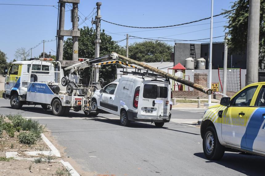 El vehículo fue retenido y trasladado al playón