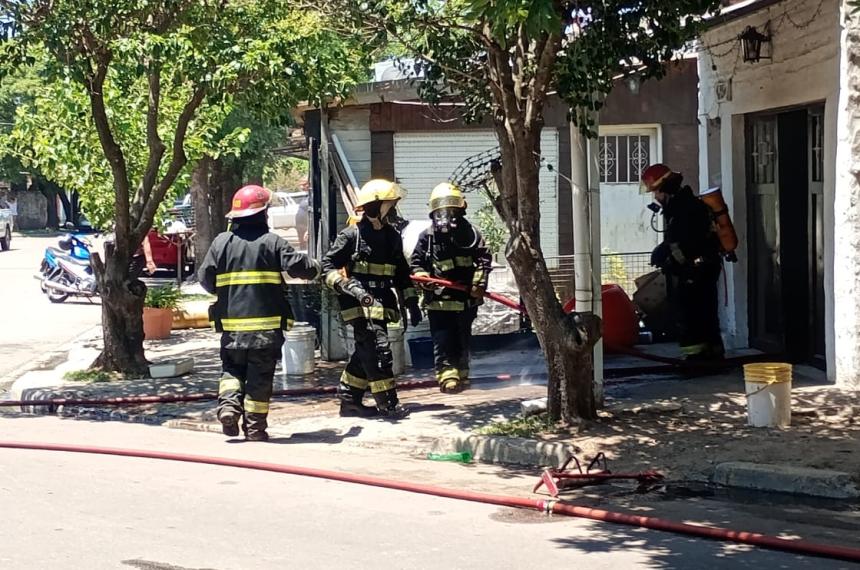 Afortunadamente la propietaria no se encontraba en el inmueble