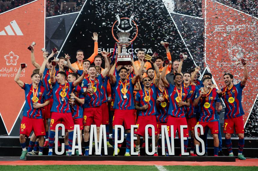 El Barca se quedó con la final jugada en Arabia Saudita