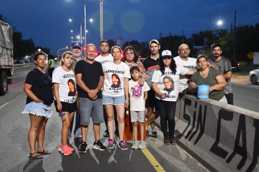 Si no salimos la justicia se olvida- nuevo reclamo por Liacutea Falcoacuten