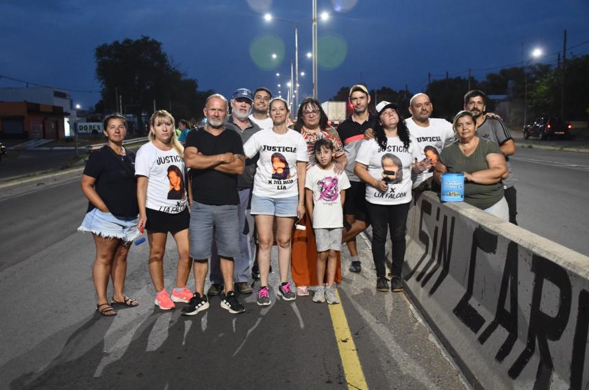 Si no salimos la justicia se olvida- nuevo reclamo por Liacutea Falcoacuten