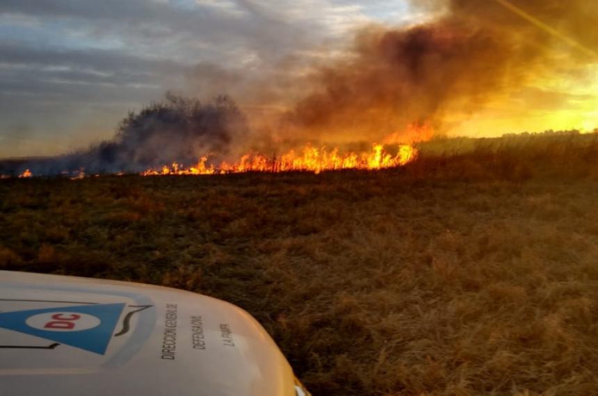 En lo que va de la temporada el fuego ya arrasó con unas 150000 hect�reas