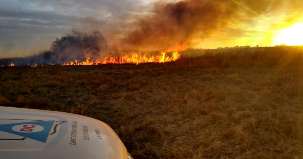 En lo que va de la temporada el fuego ya arrasó con unas 150000 hect�reas