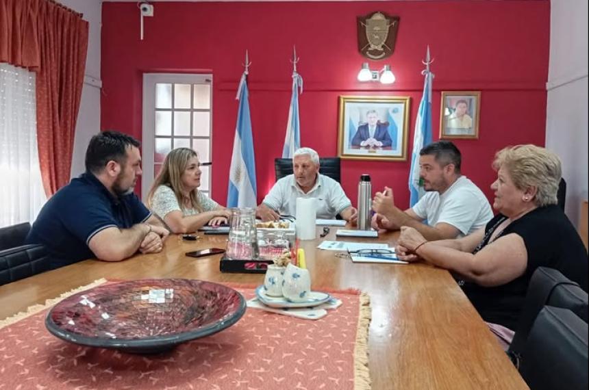 Los jefes comunales se reunieron la semana pasada en Loventuel