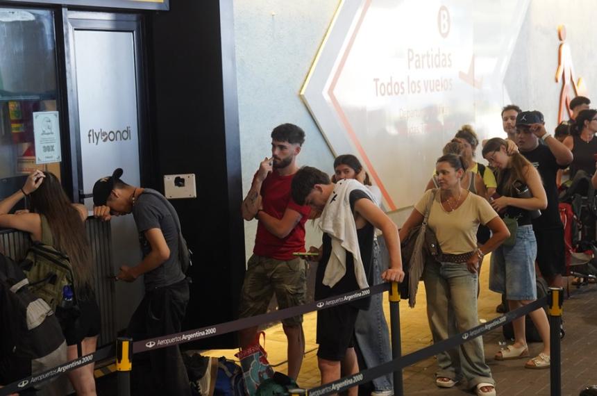 La cancelación de los vuelos de Flybondi en el arranque de la temporada