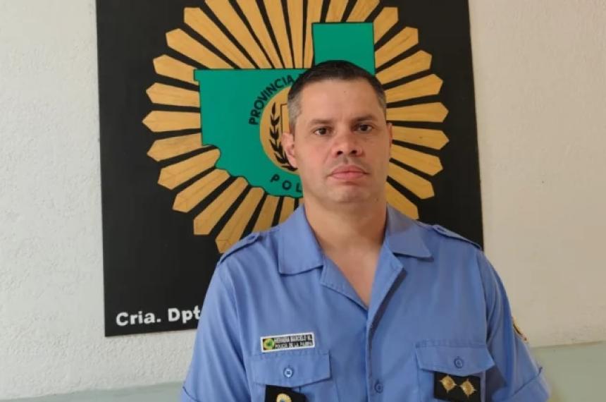 El comisario Herrera se hizo cargo de la Departamental de Luiggi