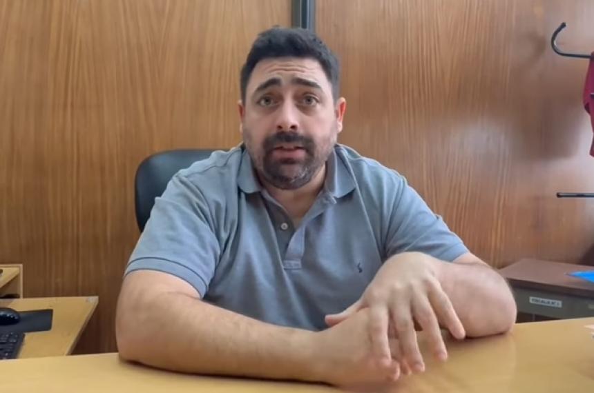 El fiscal Juan Pellegrino investiga las circunstancias del ataque