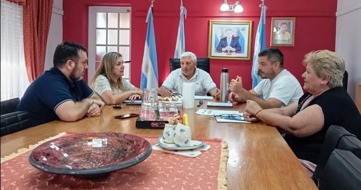 Los jefes comunales se reunieron la semana pasada en Loventuel