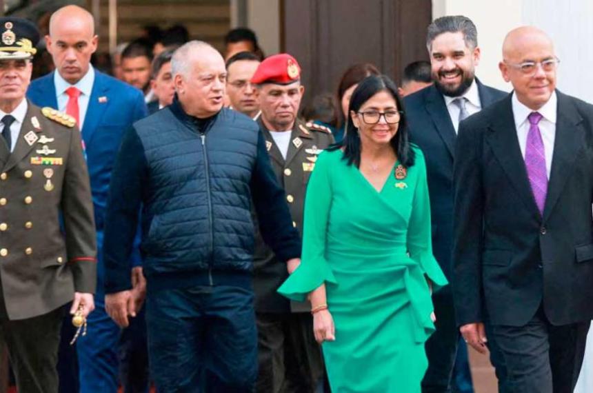 Delcy Rodriacuteguez habloacute de un nuevo momento poliacutetico en Venezuela y confirmoacute que continuaraacuten las excarcelaciones