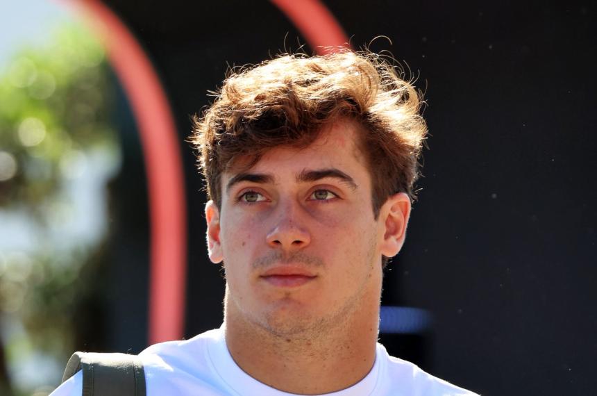 Franco Colapinto reaparecioacute en la base operativa de Alpine