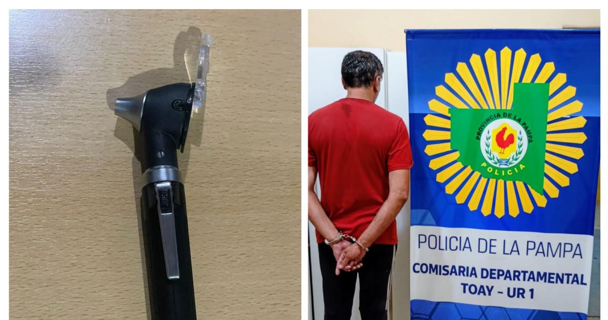 Demoraron en Toay a un hombre que ofreciacutea instrumental meacutedico y lo investigan por hurto