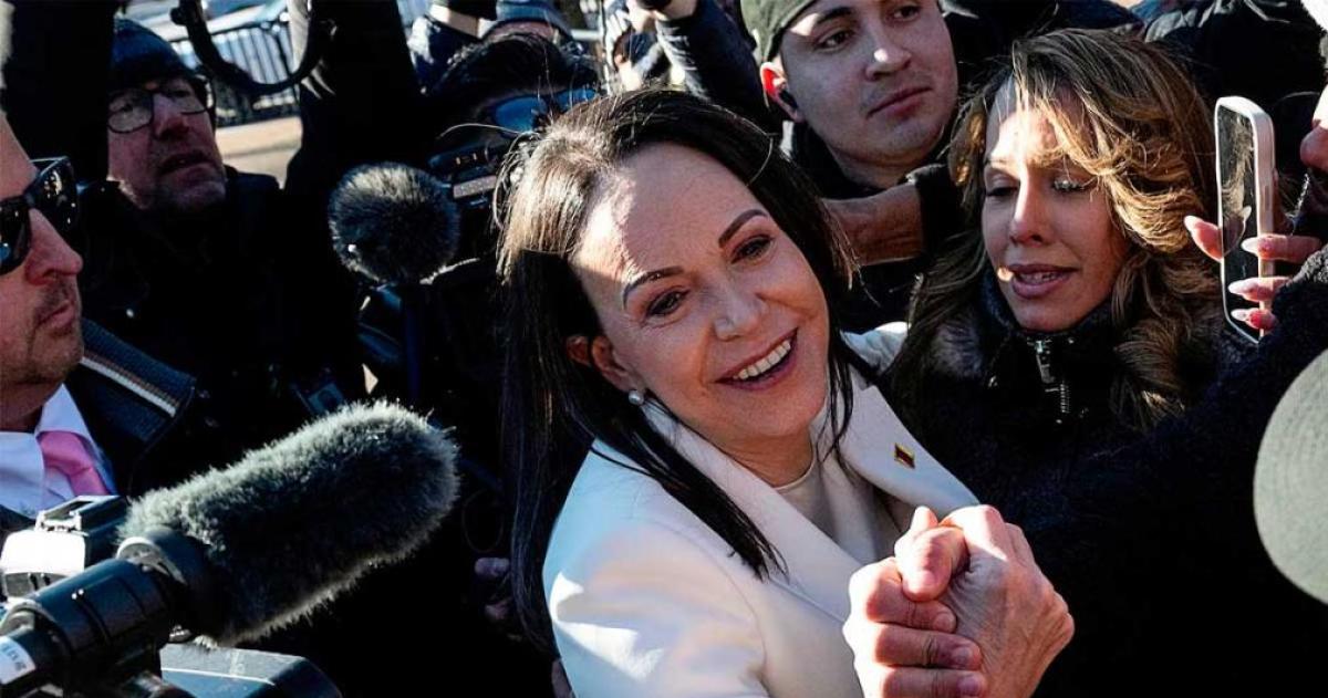 Mariacutea Corina Machado tras su reunioacuten con Trump- Contamos con eacutel para la libertad de Venezuela