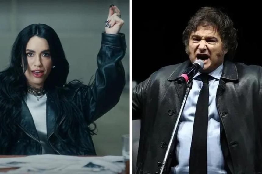 Siguen los cruces entre Lali y Milei