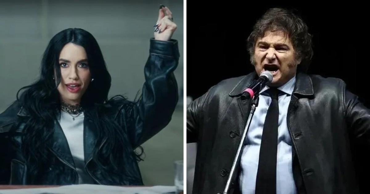 Siguen los cruces entre Lali y Milei