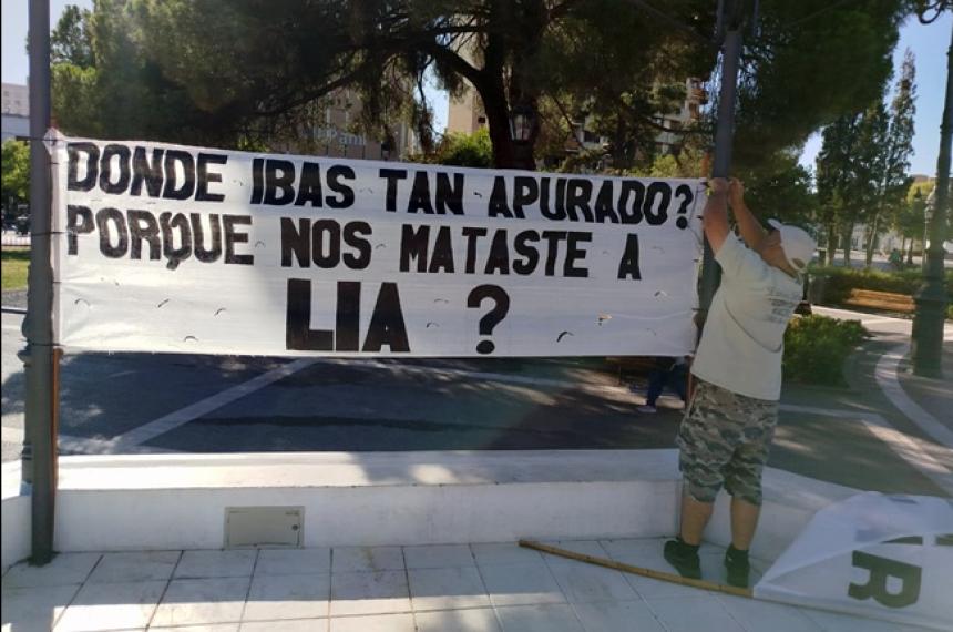 La plaza San Martín se prepara para el reclamo de justicia por la muerte de Lía