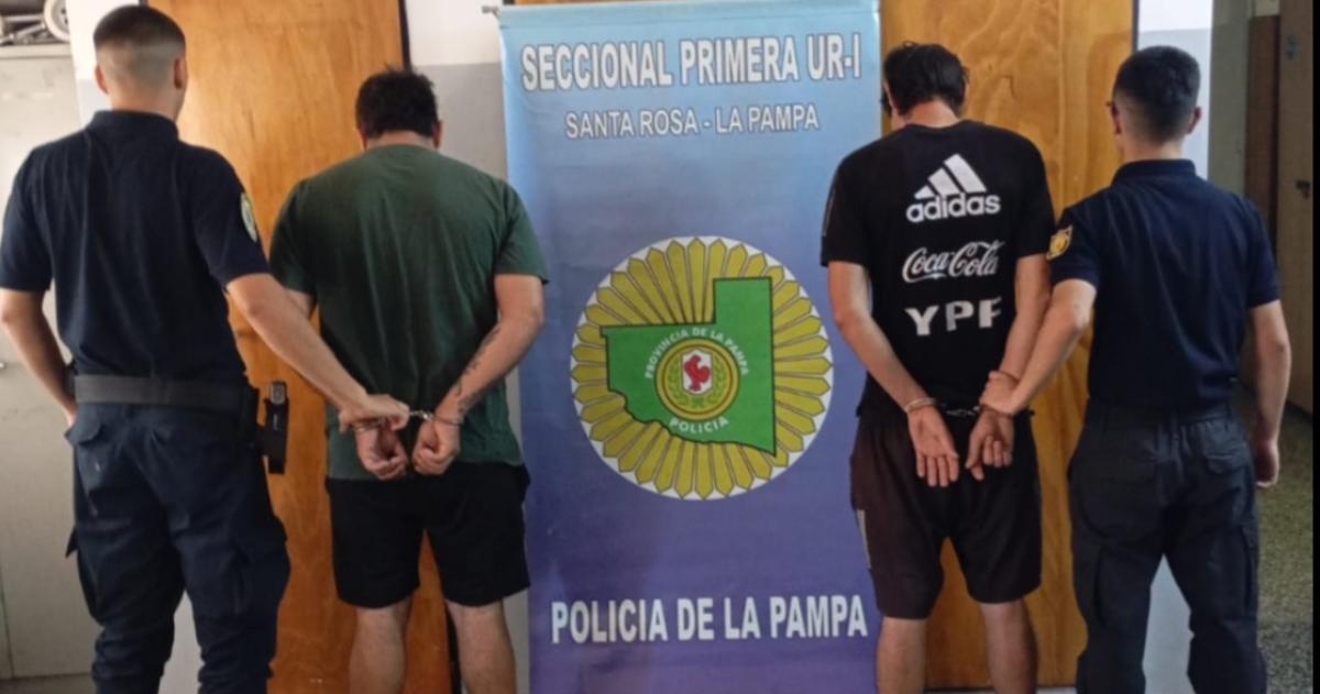 La Policía de La Pampa logró detener a dos personas relacionadas con el robo