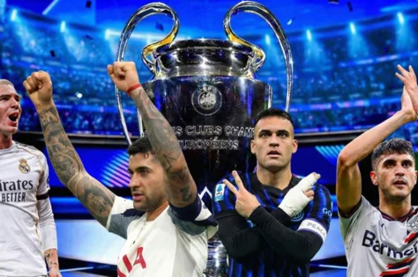 Argentinos en Champions- goles liderazgo y jerarquiacutea en Europa