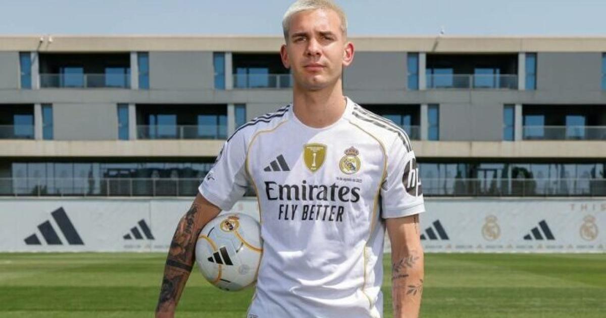 El argentino Franco Mastantuono integra el plantel merengue