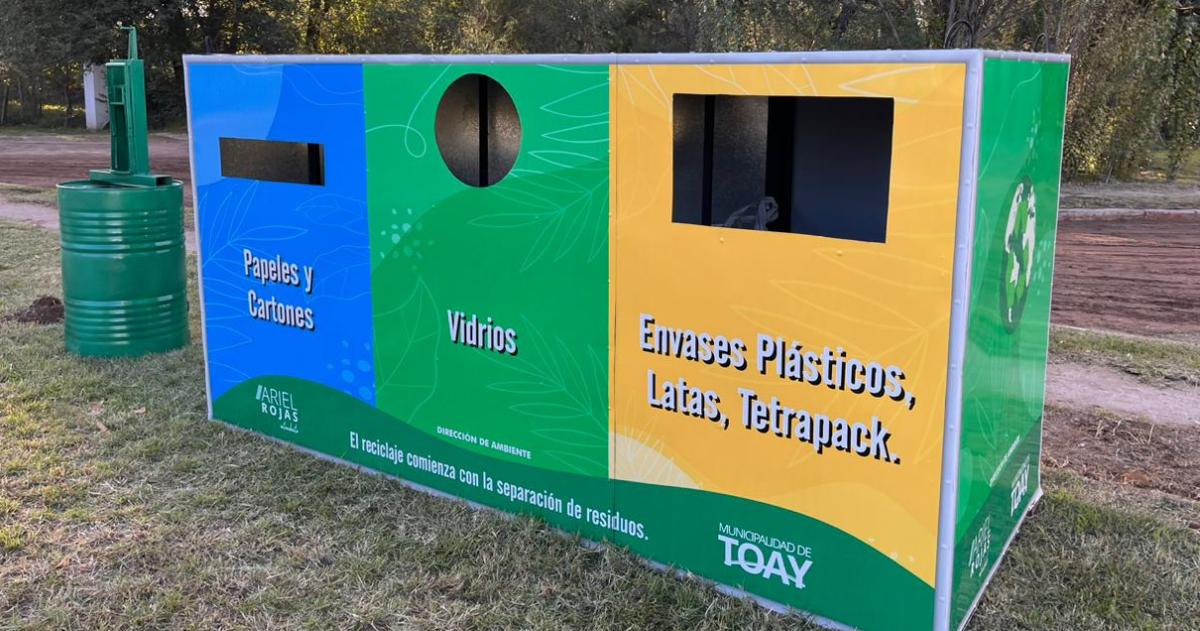 Toay- la recoleccioacuten diferenciada alcanzoacute los 10 mil kilos en un mes y planean ampliar el sistema
