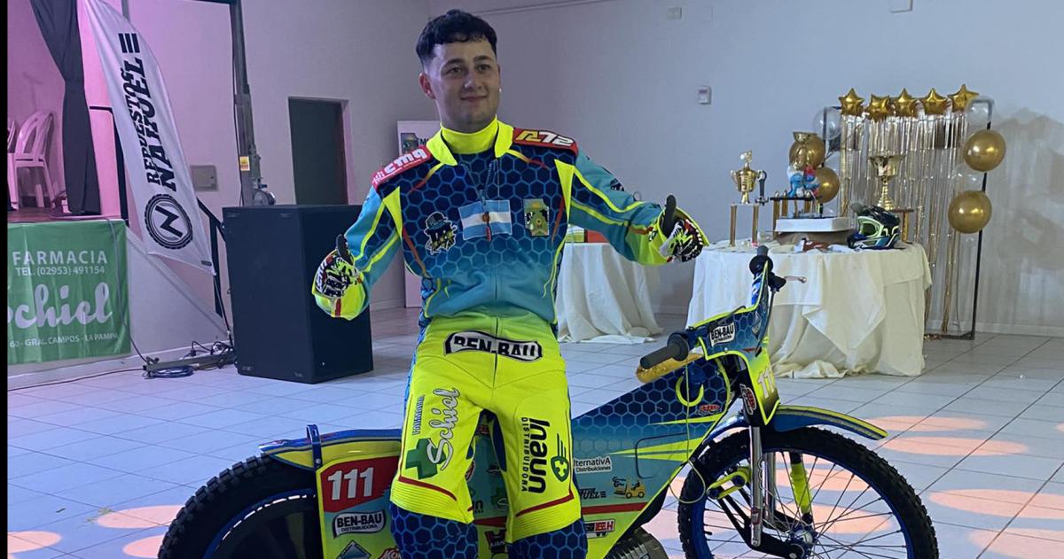 Eber Ampugnani fue el �nico que le pudo ganar una carrera al italiano Paco Castagna