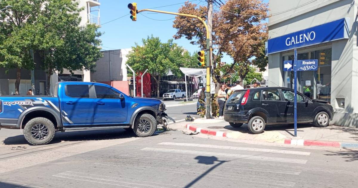 A pesar de la violencia del impacto no hubo heridos de gravedad