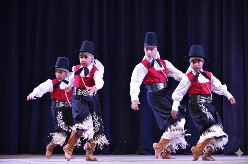 El cuarteto de Victorica a pleno en el escenario de Laborde