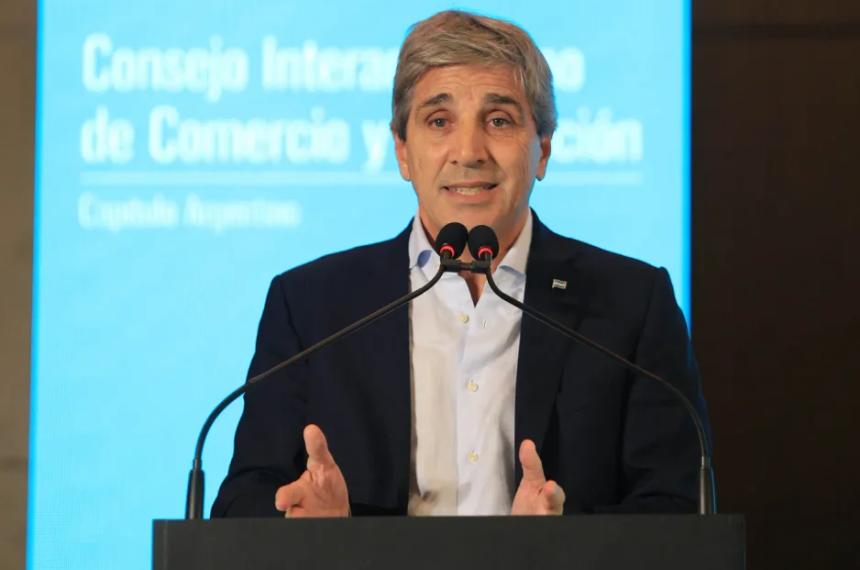 El ministro Caputo anunció el nuevo cambio en el Gabinete